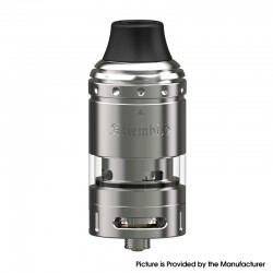 [Ships from Bonded Warehouse] Authentic Vapefly Kriemhild Sub Ohm Tank Atomizer - Gunmetal, SS + Derlin + Glass, 5ml, 26mm