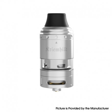 [Ships from Bonded Warehouse] Authentic Vapefly Kriemhild Sub Ohm Tank Atomizer Clearomizer - SS, SS + Derlin + Glass, 5ml, 26mm