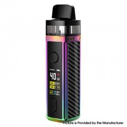 Authentic VOOPOO VINCI 40W 1500mAh VW Mod Pod System Starter Kit - Rainbow-Carbon Fiber, 5~40W, 5.5ml (Standard Edition)