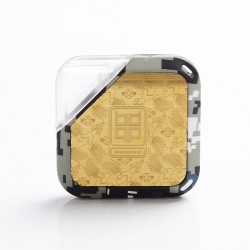 Authentic Vladdin Boqpod 400mAh Pod System Starter Kit - Digicamo Gold, 1.0ml, 1.1ohm