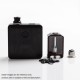 Authentic SXK Bantam Revision 30W VW Variable Wattage Box Vape Mod Kit w/o 18350 Battery - Silver, 5~30W, 1 x 18350, SEVO-30