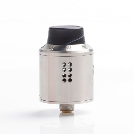 Authentic Dovpo Variant RDA Rebuildable Dripping Atomizer w/ BF Pin - Silver, Stainless Steel, 25mm Diameter