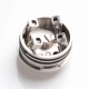 Authentic Dovpo Variant RDA Rebuildable Dripping Vape Atomizer w/ BF Pin - Silver, Stainless Steel, 25mm Diameter
