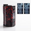 [Ships from Bonded Warehouse] Authentic DOVPO Topside Dual 200W TC VW Squonk Box Mod - Black + Red, 10ml, 5~200W, 2 x 18650