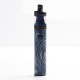 Authentic Innokin Zlide Tube 16W 3000mAh Vape Pen Mod w/ Zlide MTL Tank Starter Kit - Spiral, Stainless Steel + Glass, 4ml