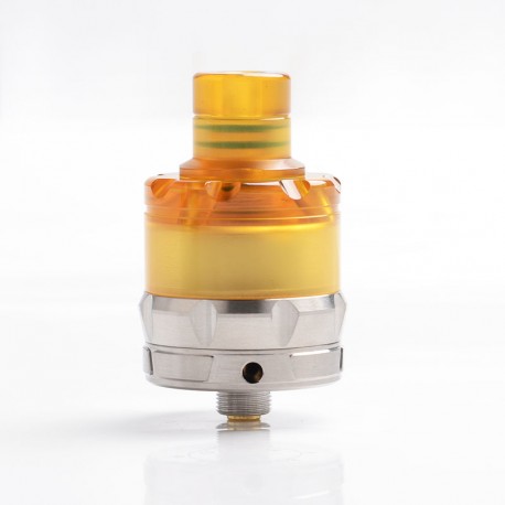 Authentic asMODus ANANI MTL RTA Rebuildable Tank Atomizer - Silver + Brown, Stainless Steel, 2.0ml, 24mm Diameter