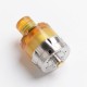 Authentic asMODus ANANI MTL RTA Rebuildable Tank Atomizer - Silver + Brown, Stainless Steel, 2.0ml, 24mm Diameter