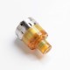 Authentic asMODus ANANI MTL RTA Rebuildable Tank Atomizer - Silver + Brown, Stainless Steel, 2.0ml, 24mm Diameter