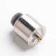 Authentic Dovpo Variant RDA Rebuildable Dripping Vape Atomizer w/ BF Pin - Silver, Stainless Steel, 25mm Diameter