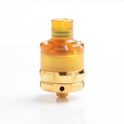 Authentic asMODus ANANI MTL RTA Rebuildable Tank Atomizer - Gold, Stainless Steel + Ultem, 2.0ml, 24mm Diameter