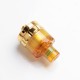 Authentic asMODus ANANI MTL RTA Rebuildable Tank Vape Atomizer - Gold, Stainless Steel + Ultem, 2.0ml, 24mm Diameter