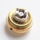 Authentic asMODus ANANI MTL RTA Rebuildable Tank Vape Atomizer - Gold, Stainless Steel + Ultem, 2.0ml, 24mm Diameter