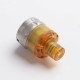 Authentic asMODus ANANI MTL RTA Rebuildable Tank Vape Atomizer - Matte Silver, Stainless Steel + Ultem, 2.0ml, 24mm Diameter