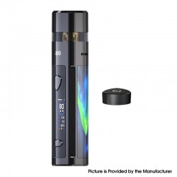 Authentic Wismec R80 80W VW Mod Pod System Starter Kit w/ 510 Thread Adapter - Northern Lights, 4ml, 1 x 18650