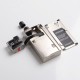 Authentic Vaporesso Degree Meshed 30W 950mAh VW Box Mod Pod System Starter Kit - Silver Carbon Fiber, 2ml, 5~30W