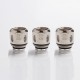 Authentic Vaporesso Replacement GT4 Mesh Coil for SWAG II Kit - Silver, 0.15ohm (50~75W) (3 PCS)