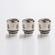 Authentic Vaporesso Replacement GT4 Mesh Coil for SWAG II Kit - Silver, 0.15ohm (50~75W) (3 PCS)