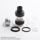 Authentic Vaporesso NRG PE Sub Ohm Tank Clearomizer - Silver, Stainless Steel + Glass, 3.5ml, 0.15ohm / 0.5ohm, 25mm Diameter