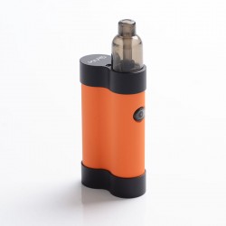 Authentic Gas Mods Mars 15W 750mAh Pod System Starter Kit - Orange, Metal + Plastic, 2ml, 1.5ohm / 1.8ohm