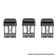 Authentic Artery PAL SE MTL Pod Kit Replacement Cartridge w/ 1.4ohm Coil - Black, 2ml (3 PCS) (Standard Version)