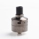 Authentic Damn Vape Intense DL / MTL RDA Rebuildable Dripping Vape Atomizer w/ BF Pin - Gunmetal, Stainless Steel, 24mm Diameter