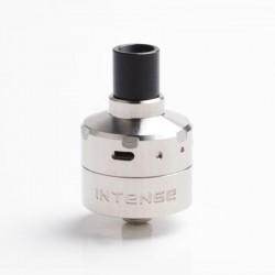 Authentic Damn Intense DL / MTL RDA Rebuildable Dripping Atomizer w/ BF Pin - SS, Stainless Steel, 2ml, 24mm Diameter