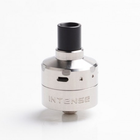 Authentic Damn Intense DL / MTL RDA Rebuildable Dripping Atomizer w/ BF Pin - SS, Stainless Steel, 2ml, 24mm Diameter