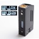 SXK SB E8 Mnraker Style 70W Sliding VW Box Vape Mod Compatible with 22mm Diameter Atomizer - Black, 1~70W, SEVO 70W, 1 x 18650