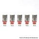 Authentic VapeSoon Replacement Regular Coil Head for Artery PAL II Pod System Kit - Silver, 1.2ohm (7~12W) (5 PCS)