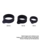 [Ships from Bonded Warehouse] Replacement Neutral Silicone Ring with Lanyard Connector for Mod Kit - Black, 20mm (5 PCS)