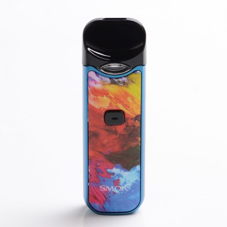 Authentic SMOKTech SMOK Nord 15W 1100mAh Pod System Starter Kit - 7-Color Oil Painting, 0.6ohm / 1.4ohm, 3ml