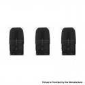 Authentic Oukitel Hero Pod System Kit Replacement Cartridge w/ 1.2ohm Cotton Dual-Core - Black, 2ml (3 PCS)