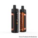 Authentic IJOY Jupiter 70W VW Box Mod Pod System Starter Kit - Orange, 0.2ohm / 0.6ohm, 5~70W, 1 x 18650