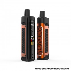 Authentic IJOY Jupiter 70W VW Box Mod Pod System Starter Kit - Orange, 0.2ohm / 0.6ohm, 5~70W, 1 x 18650