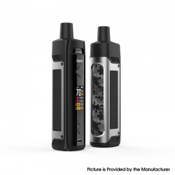 Authentic IJOY Jupiter 70W VW Box Mod Pod System Starter Kit - Gunmetal, 0.2ohm / 0.6ohm, 5~70W, 1 x 18650