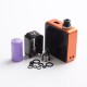 [Ships from Battery Warehouse] Authentic SXK Bantam Revision 30W VW Box Vape Mod Kit w/ 18350 Battery - Orange, 5~30W, 1 x 18350