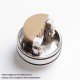 Authentic Damn Vape Intense DL / MTL RDA Rebuildable Dripping Vape Atomizer w/ BF Pin - Blue, Stainless Steel, 2ml, 24mm Dia.