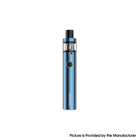 Authentic VOOPOO PnP 20 AIO 40W 1500mAh Pen Starter Kit - Blue, Stainless Steel, 2ml, 0.45ohm (Standard Version)