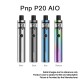 Authentic VOOPOO PnP 20 AIO 40W 1500mAh Pen Starter Kit - Blue, Stainless Steel, 2ml, 0.45ohm (Standard Version)