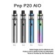 Authentic VOOPOO PnP 20 AIO 40W 1500mAh Pen Starter Kit - Silver, Stainless Steel, 2ml, 0.45ohm (Standard Version)