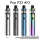 Authentic VOOPOO PnP 22 AIO 50W 2000mAh Pen Starter Kit - Rainbow, Stainless Steel, 2ml, 0.3ohm (Standard Version)