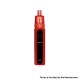 Authentic FreeMax GEMM 25W 1300mAh MTL / DTL Box Mod Pod System Starter Kit - Red, 2ml, 0.5ohm / 1.0ohm