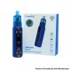 Authentic FreeMax GEMM 25W 1300mAh MTL / DTL Box Mod Pod System Starter Kit - Blue, 2ml, 0.5ohm / 1.0ohm