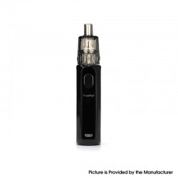 Authentic FreeMax GEMM 25W 1300mAh MTL / DTL Box Mod Pod System Starter Kit - Black, 2ml, 0.5ohm / 1.0ohm