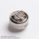 Authentic Vandy Vape Widowmaker RTA Rebuildable Vape Tank Atomizer - Frosted Grey, Stainless Steel + Glass, 6ml, 25mm Diameter