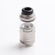 Authentic Vandy Vape Widowmaker RTA Rebuildable Vape Tank Atomizer - SS, Stainless Steel + Glass, 6ml, 25mm Diameter