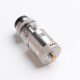 Authentic Vandy Vape Widowmaker RTA Rebuildable Vape Tank Atomizer - SS, Stainless Steel + Glass, 6ml, 25mm Diameter