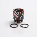 Authentic Reewape AS162 Replacement 810 Drip Tip for SMOK TFV8/TFV12 Tank/Goon/Kennedy RDA - Black + Multiple Color, Resin, 17mm