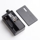 Authentic Rincoe Manto 80W VW Box Mod AIO Pod System Starter Kit - Carbon Black, Aluminum Alloy, 3ml, 1~80W, 1 x 18650