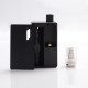 Authentic Rincoe Manto 80W VW Box Mod AIO Pod System Starter Kit - Carbon Black, Aluminum Alloy, 3ml, 1~80W, 1 x 18650